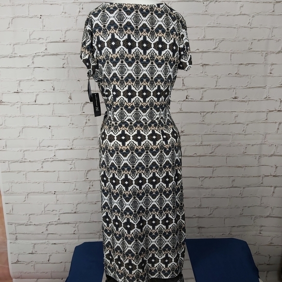 I.n.c International Concepts Faux-Wrap Mini Dress - Picture 3 of 10